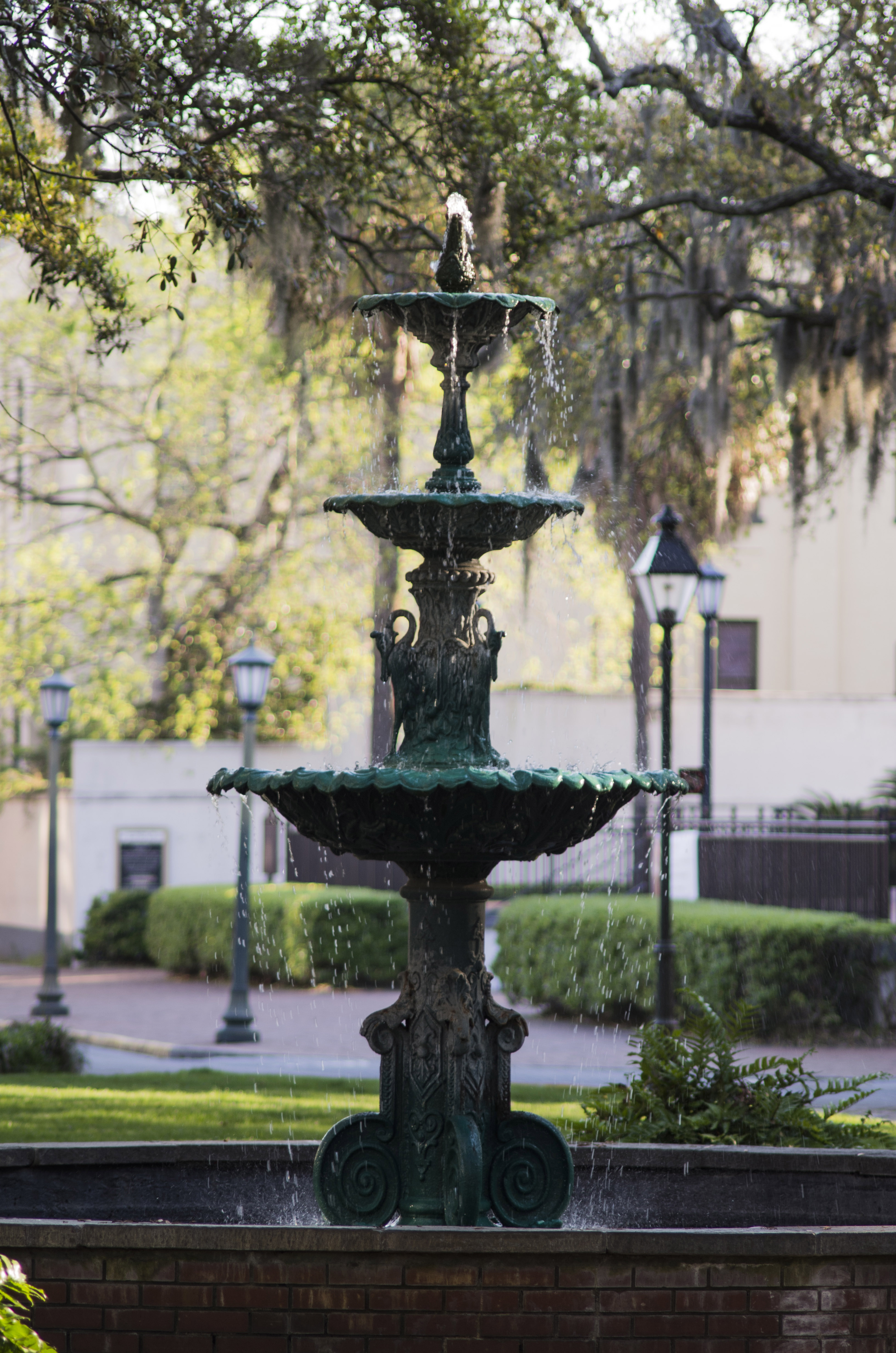Semi-Quincentennial Fountain in Lafayette Square